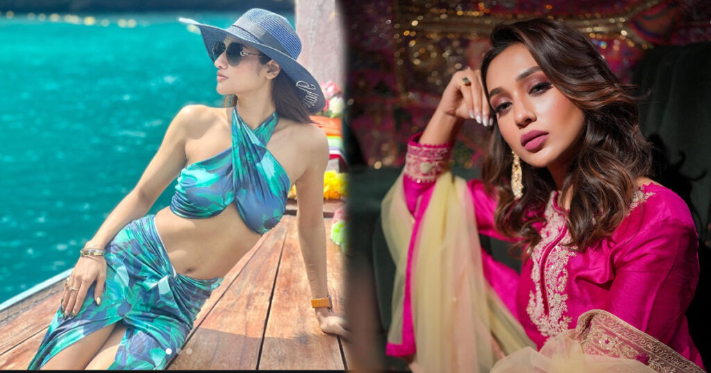 Mahanayika Awardee Nusrat Jalpari Called Superstar Mimi! After A Long Time, Actress Mimi Chakraborty Commented On Her Beloved Bonua'S Picture, The Actress Commented On 'Jalpari' In Nusrat'S Bikini Picture.