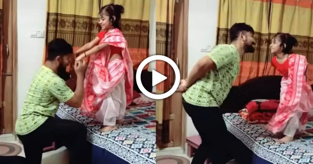 Father Daughter Dance Video, , ছোট্ট মেয়ের সঙ্গে হিন্দি গানে দুর্দান্ত নাচ বাবার, ভিডিও দেখে প্রশংসায় পঞ্চমুখ নেটিজেনরা