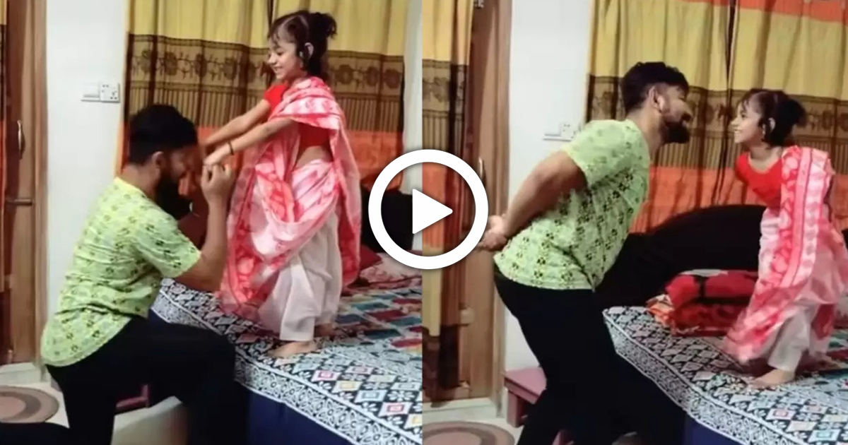 Father Daughter Dance Video, , ছোট্ট মেয়ের সঙ্গে হিন্দি গানে দুর্দান্ত নাচ বাবার, ভিডিও দেখে প্রশংসায় পঞ্চমুখ নেটিজেনরা