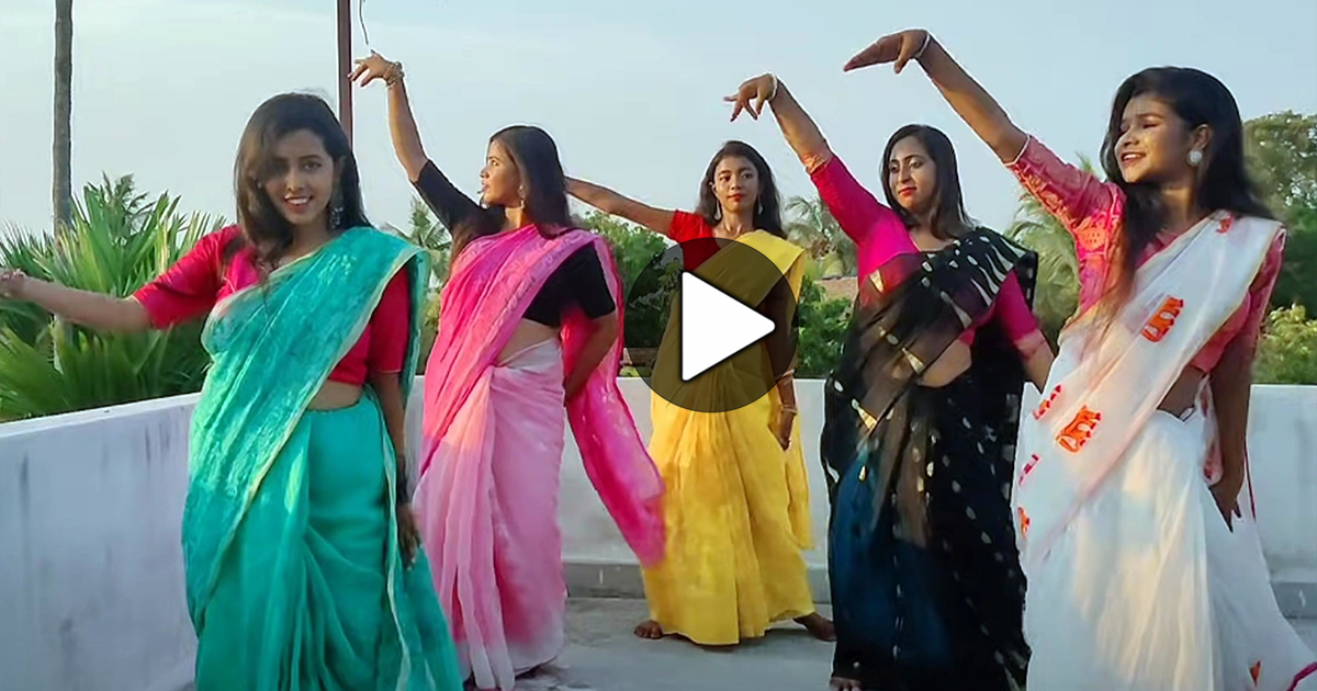 Girl Video, , ‘আইলারে নয়া দামান’ গানে ছাদের উপর দুর্দান্ত নাচ ৫ সুন্দরী যুবতীর, মুগ্ধ নেটিজেনরা